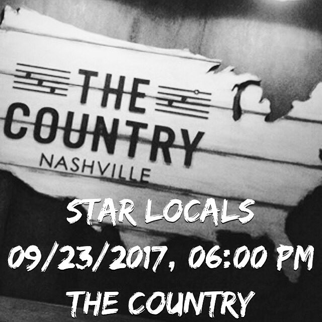 StarLocals's tweet photo. Save The Date Nashville! 9/23 6-8pm Free, All Ages https://t.co/ht5ECmZPcj