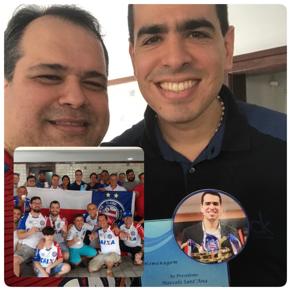 SapucaiaRicardo's tweet photo. Primeiro encontro do grupo de sócios, Bahia MInha Vida. O presidente @omarcelosantana foi homenageado no evento. Organização @renatorosal https://t.co/WiJDDWc6dp