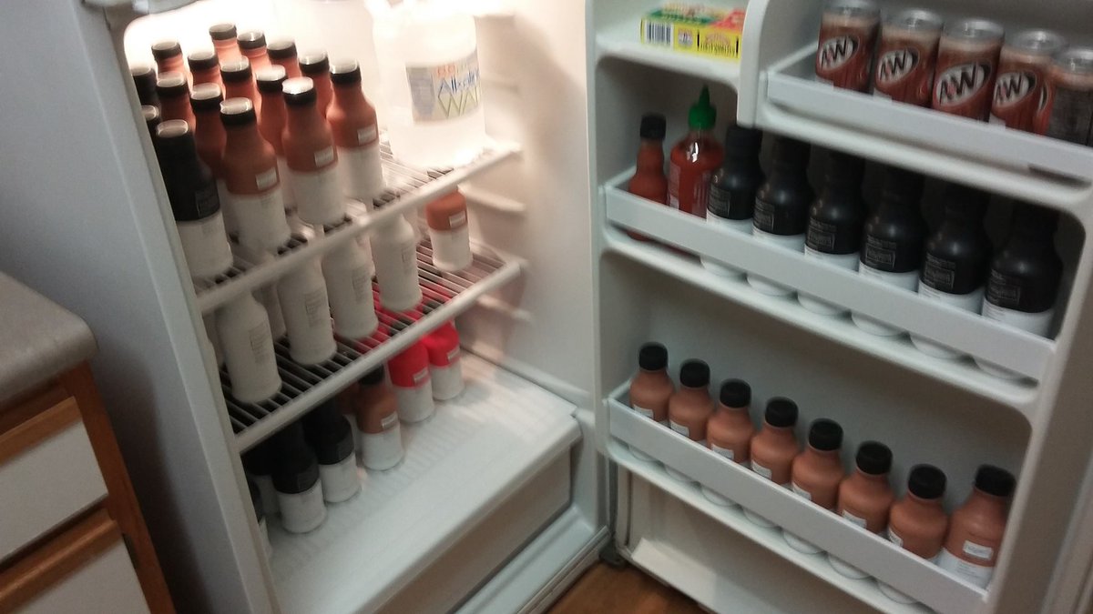 NotChrisRock's tweet photo. Soylent. The perfect drink for the Perfect Storm! #houstonflood https://t.co/C479JZR3bp