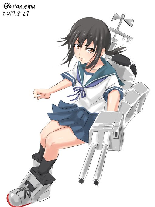 吹雪です。
#艦これ版深夜の真剣お絵描き60分一本勝負
#艦これ版真剣お絵描き60分一本勝負_20170827 