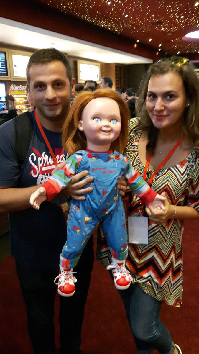 finding_romania's tweet photo. @ChuckyIsReal Great sequel, would have never imagined that a 7th movie would be this good. Brillliant even. Cannot wait to buy the bluray. https://t.co/6BxHtKqTZf