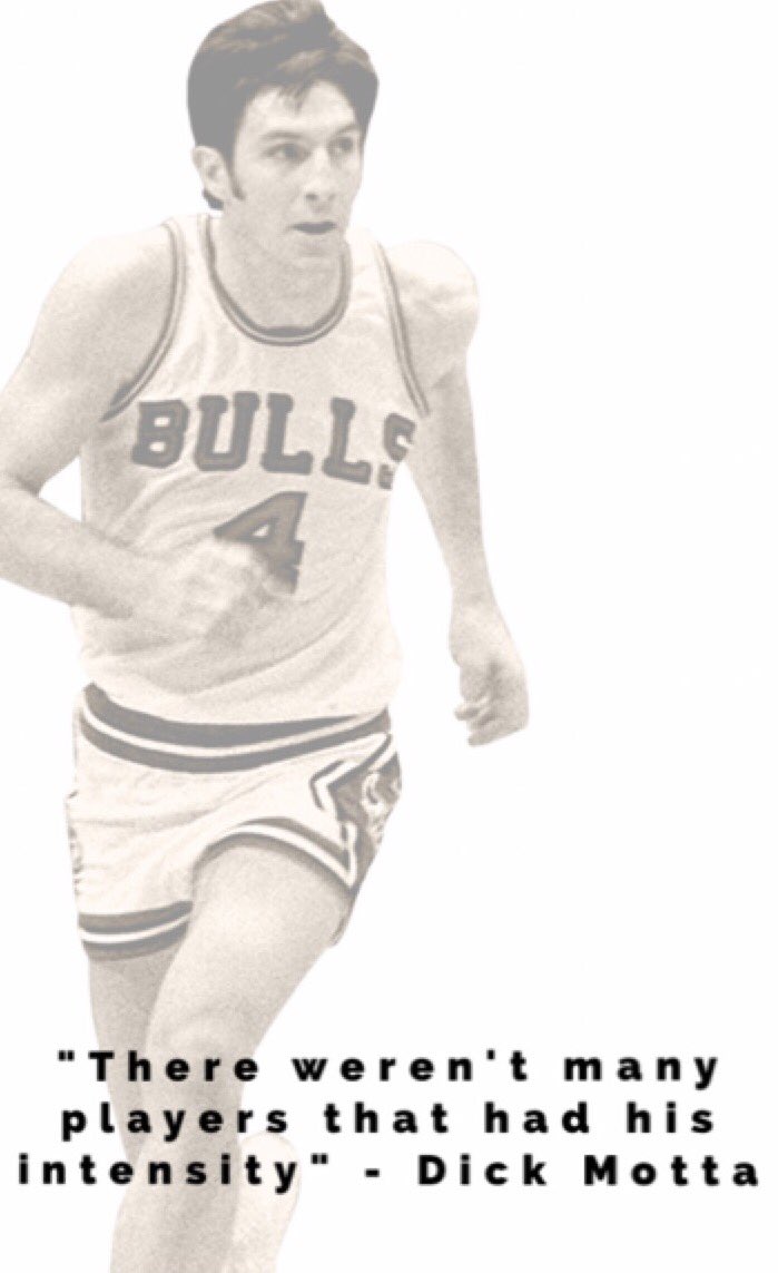 cbefred's tweet photo. Jerry Sloan was was the 4th overall pick by the Bullets in 1965. The Bulls acquired him in the 1966 Expansion draft. #BullsHistory https://t.co/7zzraTIOY5