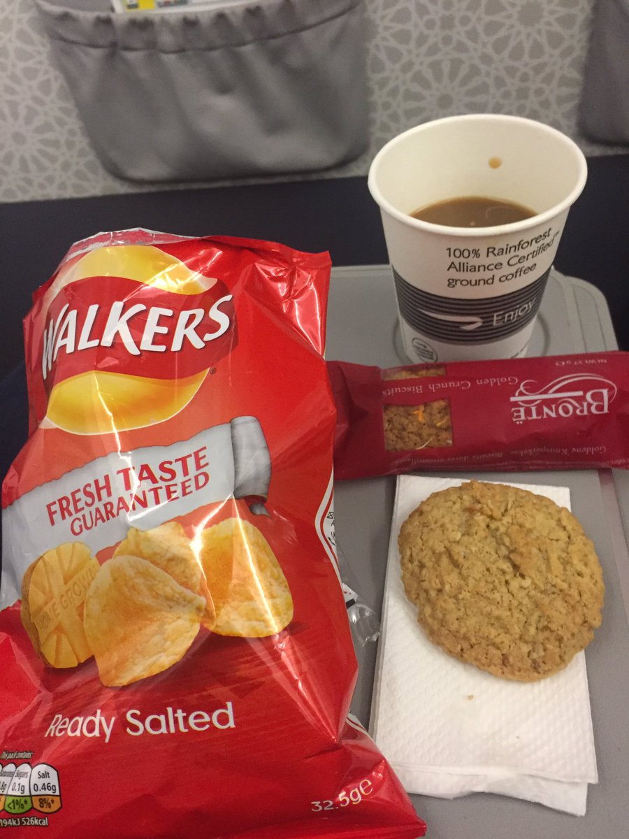 lenaye's tweet photo. Thanks @qatarairways for operating #BA995 from Berlin-London and serving snacks (with BA cups) when @British_Airways itself doesn't https://t.co/hSIk2u2WTy