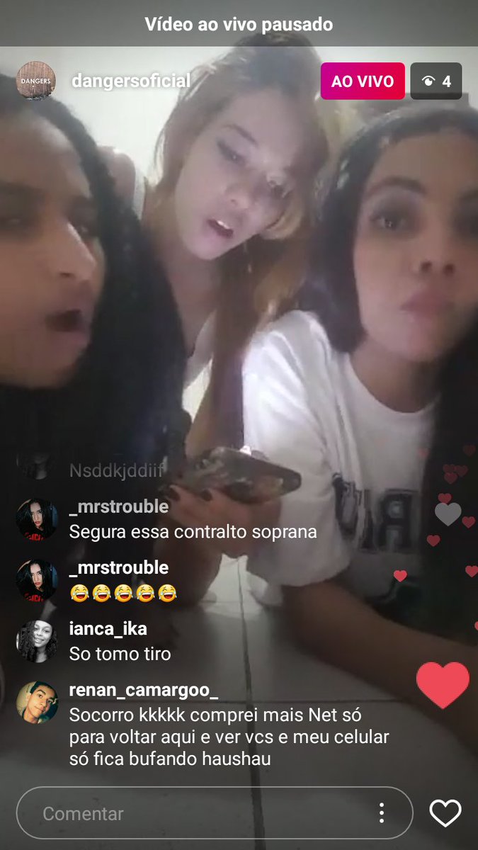 FcDangers's tweet photo. AS MENINAS ESTÃO EM LIVE NO IG 😍😍😍😍 coisas LINDAASSS ☡❤ https://t.co/7lhYeJdL01