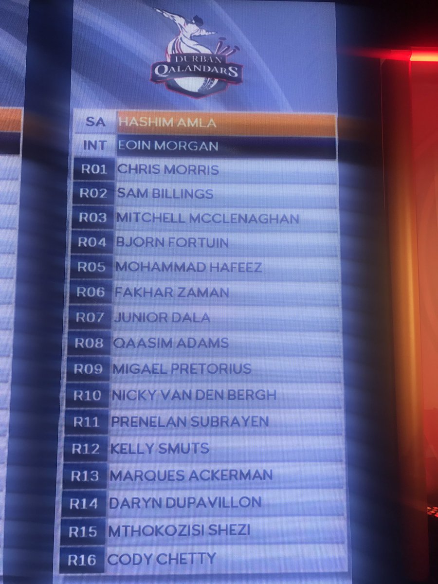 THAT IS A WRAP

The Durban Qalandars team to compete in the first edition of <a href="/T20GL/">T20 Group League</a>.

#DurbanQalandars
#DamaDamMast