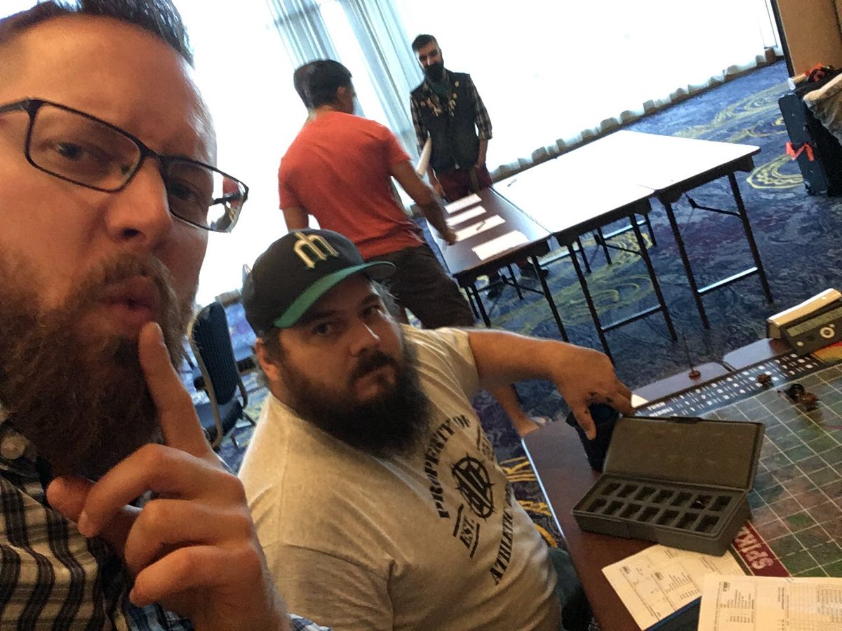 GrantHalitosis's tweet photo. I found @keggiemckill ...at the bottom table yesterday, none to happy,still unrepentant about his roster choices @SpikeMagazineBB https://t.co/1UloOtOfBQ
