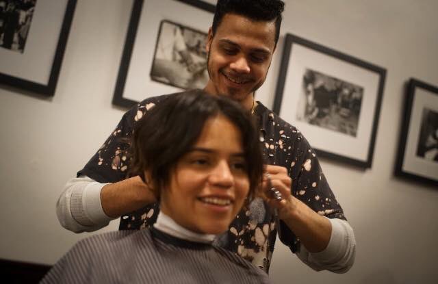 FranksChopShop's tweet photo. Our man Quincy on the cut. Book online, by phone, or in person to get a haircut by Quincy, or another one of our amazing barbers. https://t.co/yYDutLwsD9
