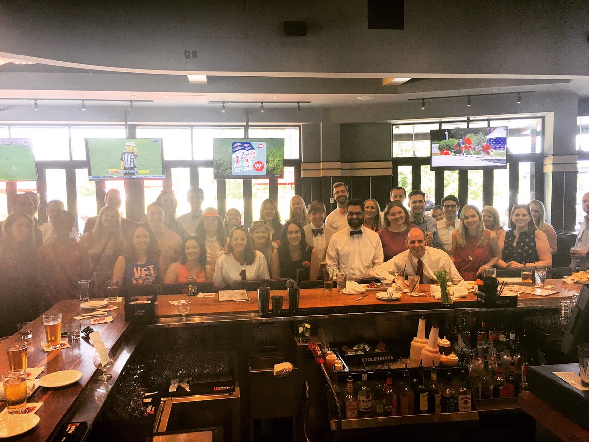 Great group at yesterday's #BourbonandBowties event!