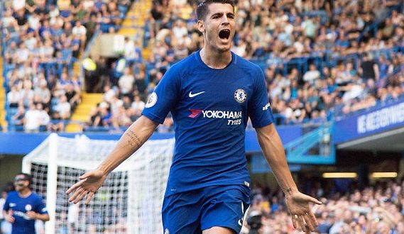 Citi973's tweet photo. Morata scores as Chelsea see off Everton |More here: https://t.co/SaTJXi82KV  #CitiSports https://t.co/ECvERUB9wE