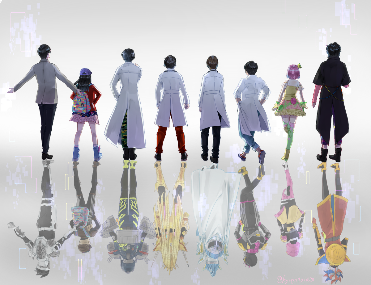 kyre09010120's tweet photo. めっちゃよい終わり方だった…お疲れ様でした
 #特撮１週間お絵描き https://t.co/wovKdaS8AB