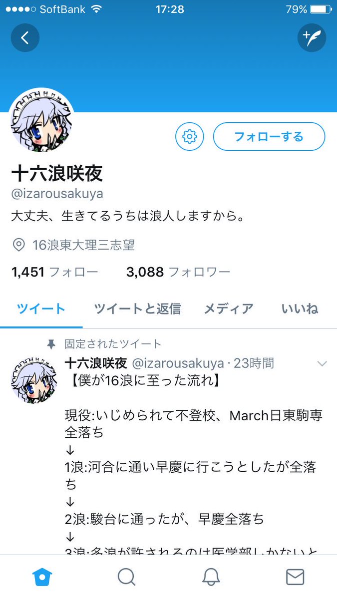 16浪の末 医学部に合格した人が浪人してたのは 何度もセンター試験をバックレてゲーセンに行ってたから Togetter 16浪の末 医学部に合格した人が浪人してたのは 何度もセンター試験をバックレてゲーセンに行ってたから Togetter
