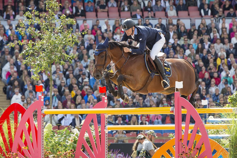 EM-GULD till <a href="/PederFredricson/">Peder Fredricson</a> och H&amp;M All In!!!! #teamsweden #gothenburg2017 #feieuros2017
