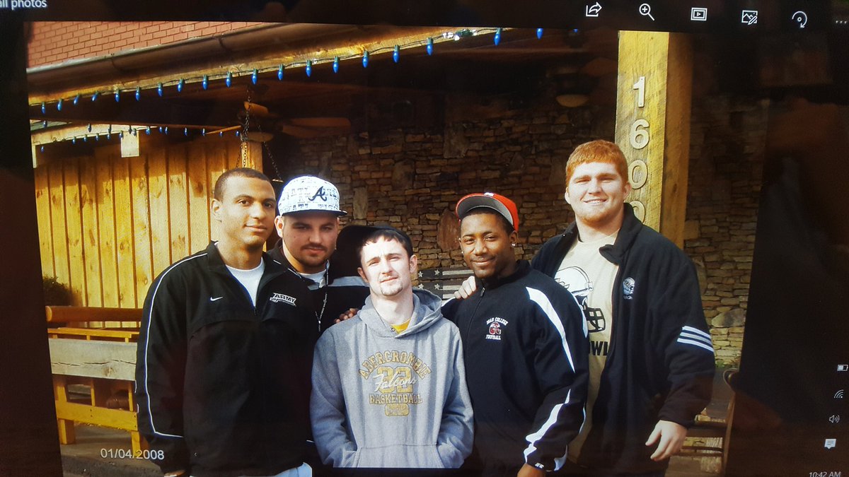 WoodstockFtball's tweet photo. Found a picture in back-up files from our old computer. We're having a def unit meal at Williams Bro before JV game. @CoachSoucy99 #TheyR https://t.co/PWIGPP9FJ2