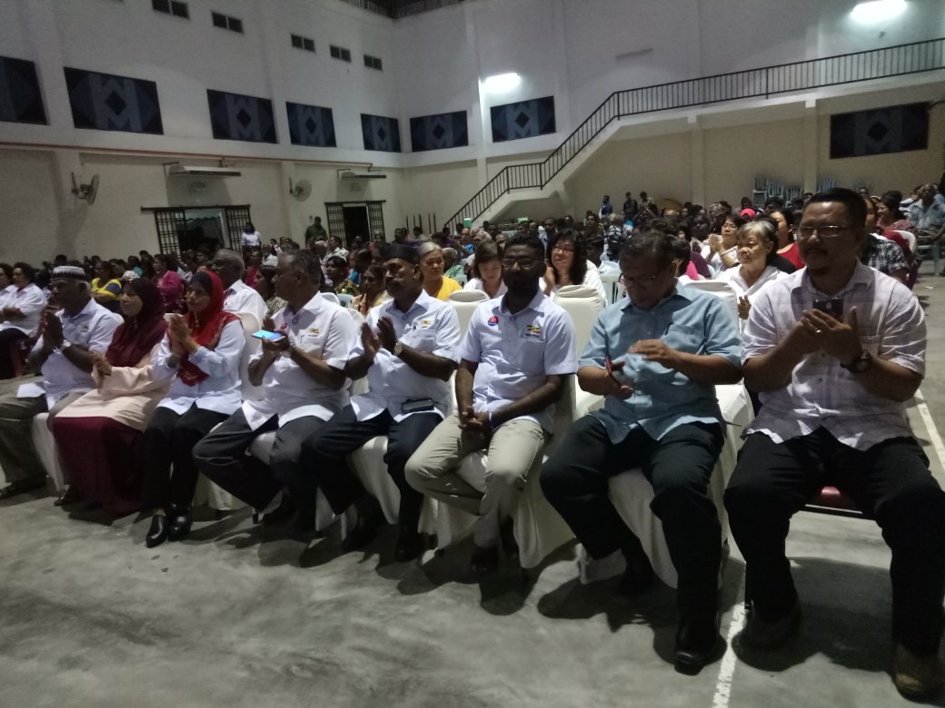 Yb Teoh hadir progm MYPPP sembrong di dewan MPK paloh