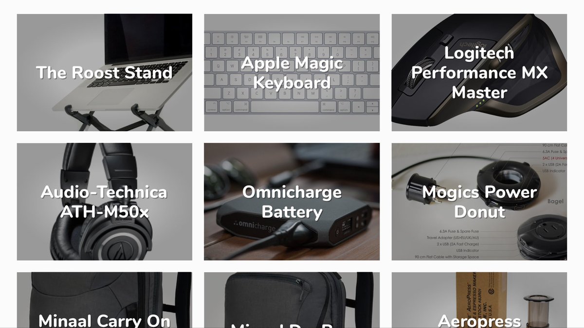 levelsio's tweet image. ✨Today I made Nomad Gear, the best minimal, functional and durable gear for nomads, no affiliate links 👉  nomadlist.com/gear