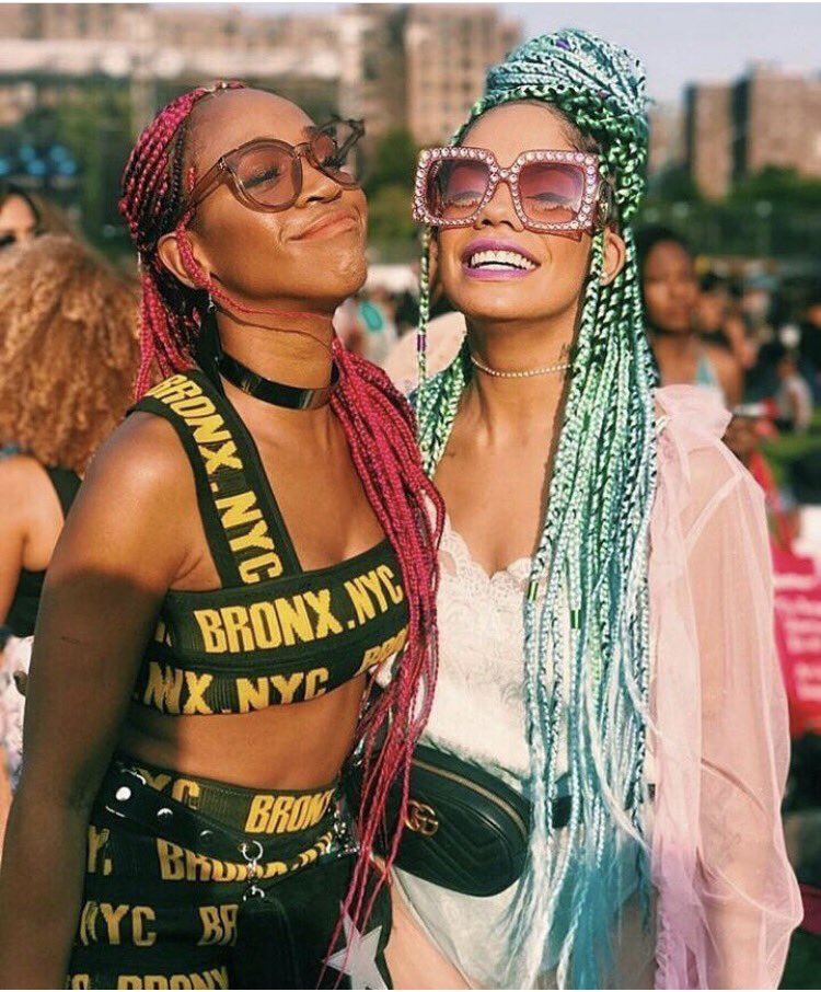 nandsbeauty's tweet photo. #AfroPunk Vibes ✨🌸🌼🌻💁🏾 https://t.co/NBaCnKj9GY