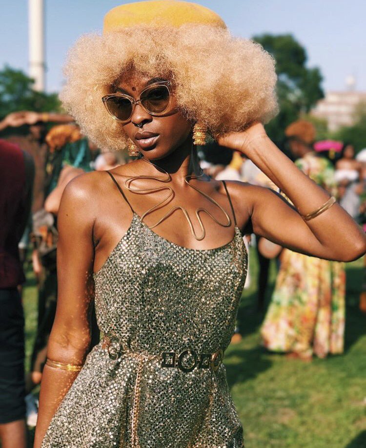 nandsbeauty's tweet photo. #AfroPunk Vibes ✨🌸🌼🌻💁🏾 https://t.co/NBaCnKj9GY