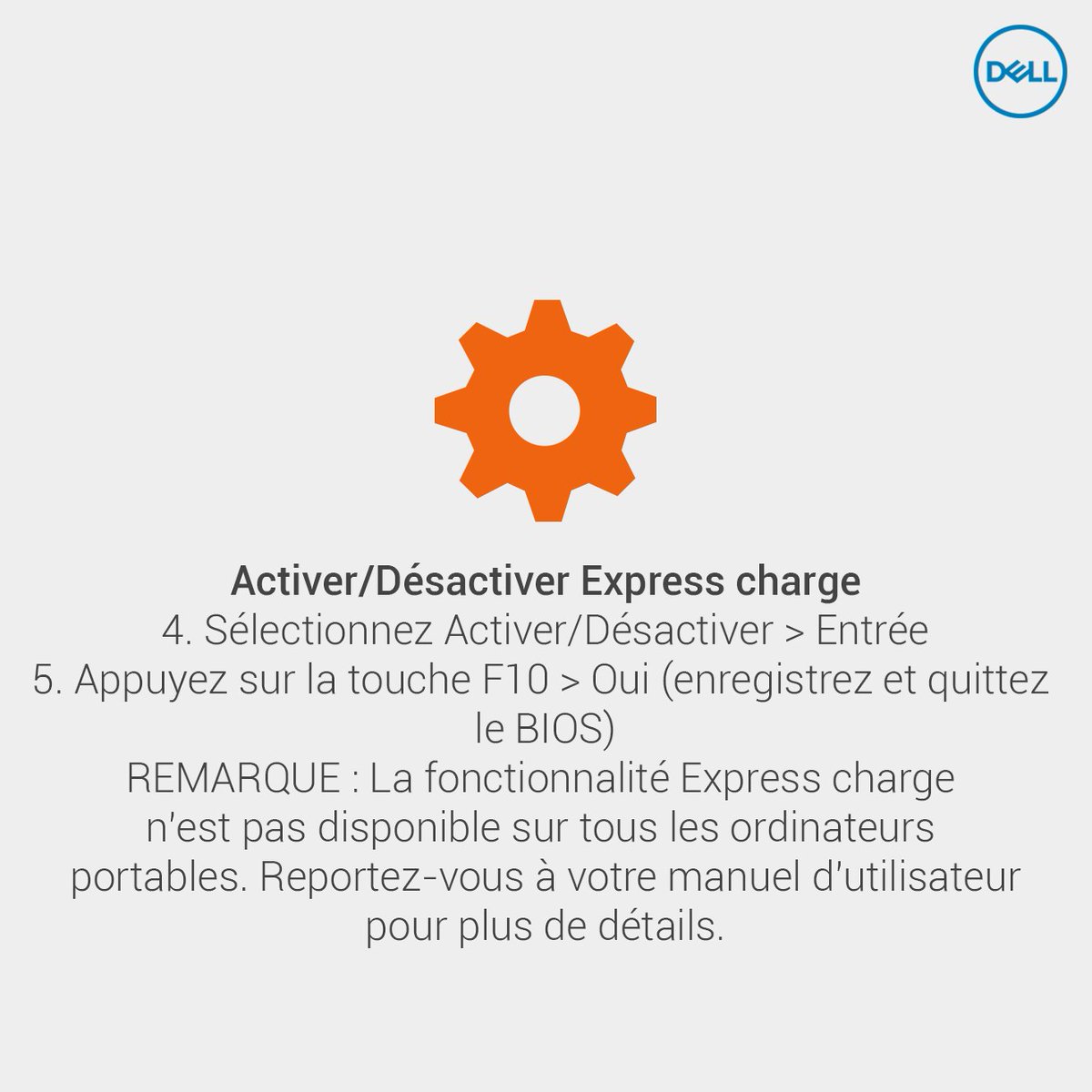 DellVousAide's tweet photo. Découvrez #ExpressCharge et son effet sur la charge de la #Batterie de votre PC portable 👉 https://t.co/0t8J7wnW26 https://t.co/ickQdhFQAV