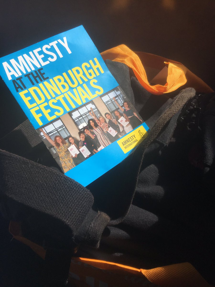 Last #FestiVol shift is done. Gubbins collected from @AmnestyBuikshop and last #ImprisonedWriters at half 5 <a href="/edbookfest/">Edinburgh International Book Festival</a> Then it's a wrap