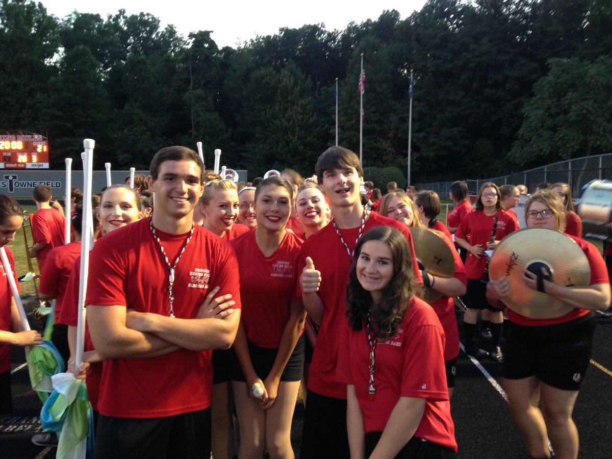 BedfordHSBands's tweet photo. We're back!  Great band, great game! https://t.co/fjM16HkUHi