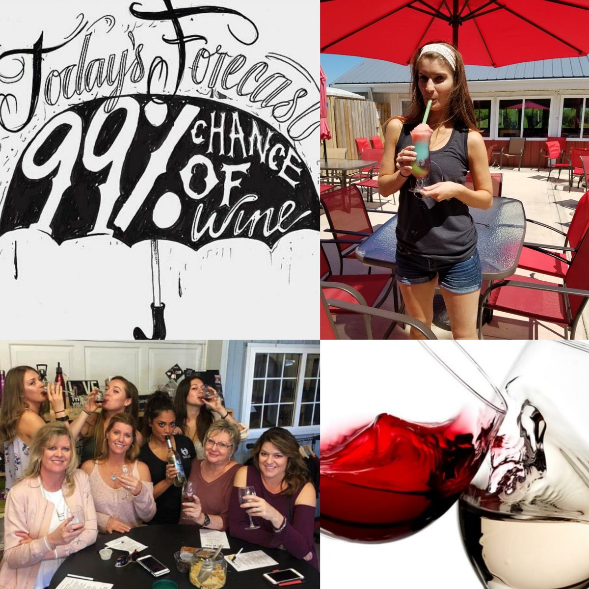 When it rains we pour! Open 12-5:30p #SundayFunday #stonepillarwinery