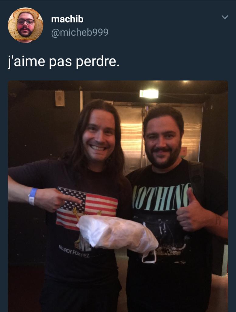 jrmls's tweet photo. Plus belle histoire de l'été, entre le batteur de @Convergecult et @micheb999

Vous aussi suivez vos rêves
#hardcore #crepes #friendsforlife https://t.co/0sn3LWdMmp