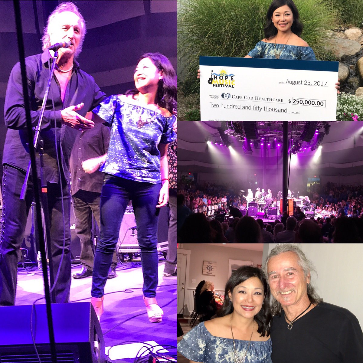 JanetWuNews's tweet photo. Extremely proud to help amazing rock stars raise $250,000+ for @CapeCodHealth @hopecapecod @capecodtimes @CapeCodToday #fightaddiction https://t.co/NkaDs4cl7O