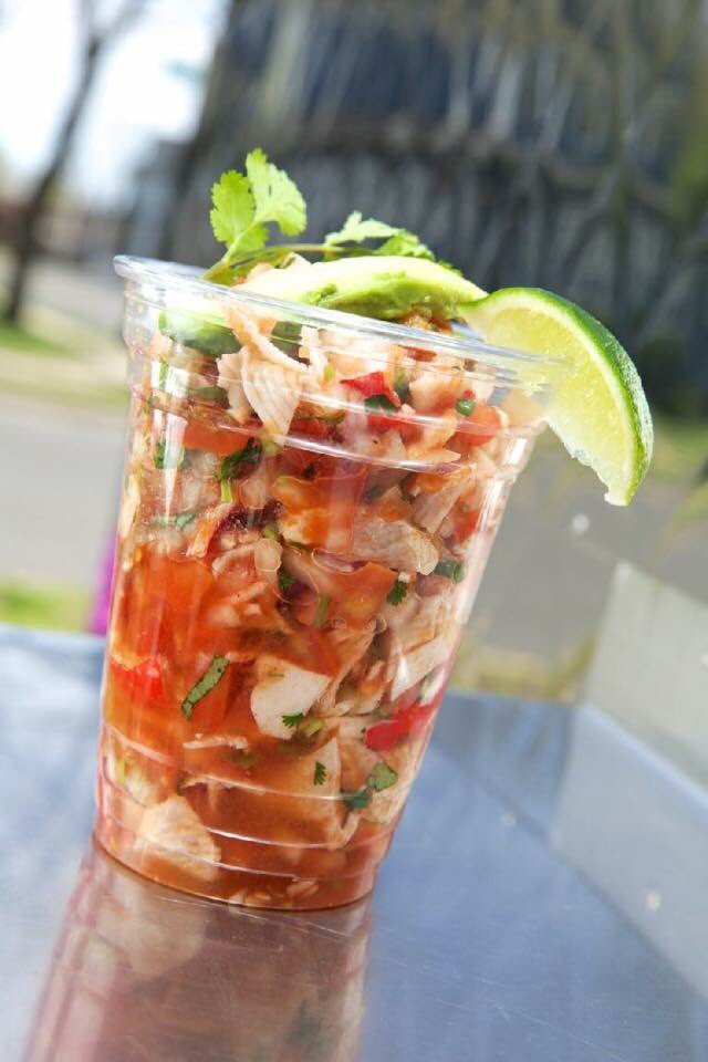 tacosalcarbon98's tweet photo. #Cocktail de Camarón😋 Agua de #Horchata ó Melon, #Menudo, Tostadas de Ceviche and more 🤗 We will be open all day today https://t.co/Ip4UJ36Ox0