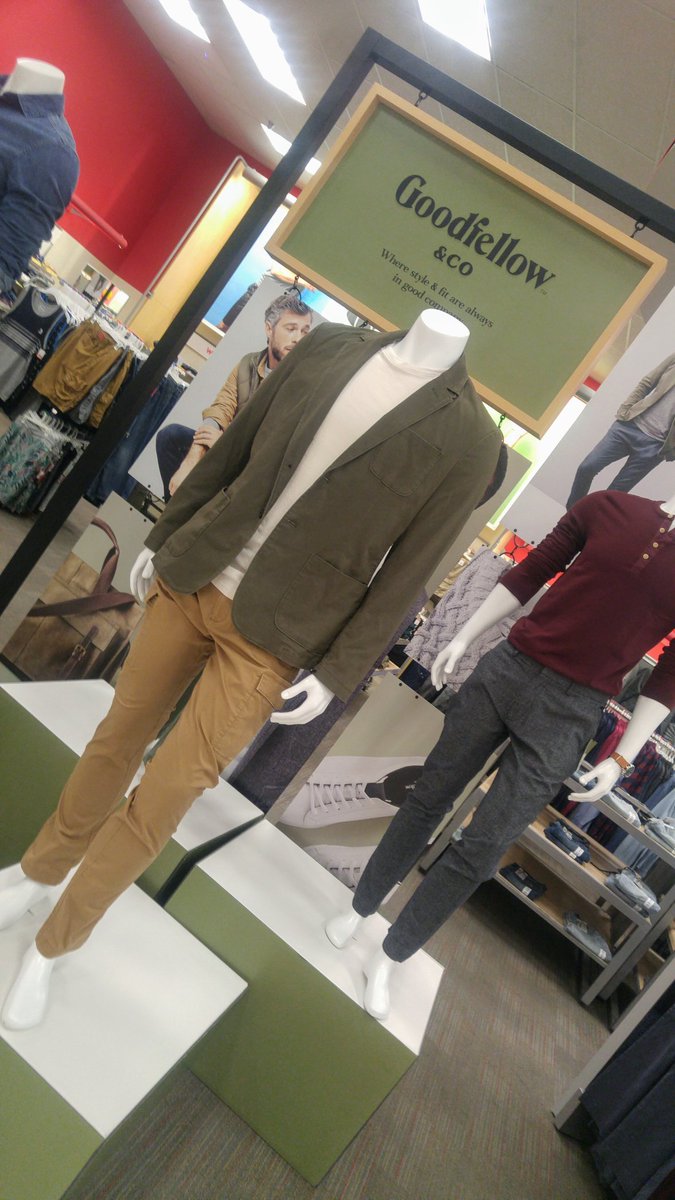 pamwooltan's tweet photo. Styling @Target @TargetStyle  
Check it out  #Goodfellowandcompany 
"Where style &amp; fit are aways in good company"
 Time for a #targetrun https://t.co/WvRc5ur9oY