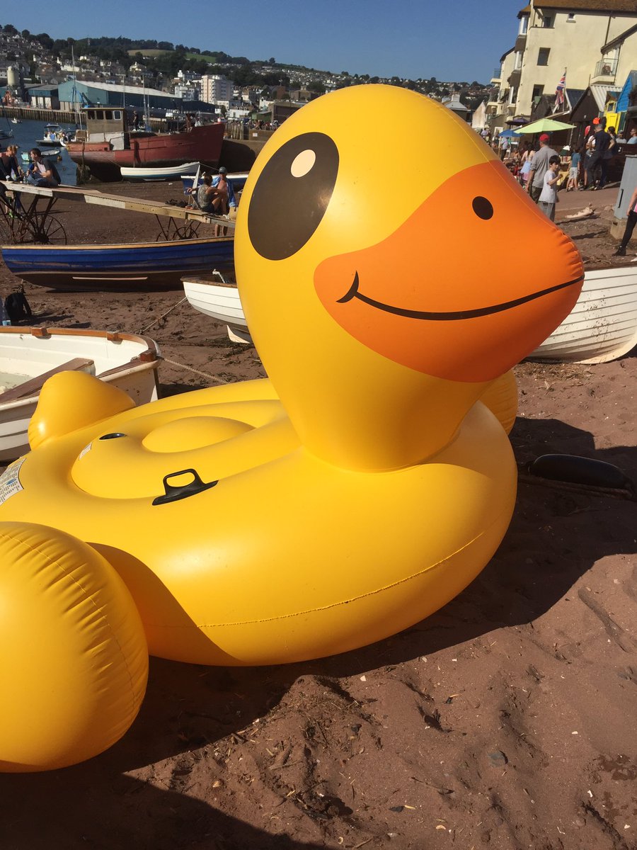 TeignRegatta's tweet photo. Ready for @ShaldonRegatta duck race https://t.co/oEU98rjTL1