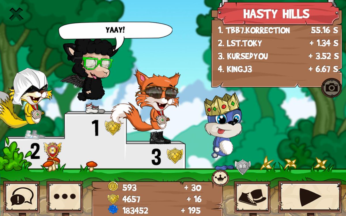 Korrection_1's tweet image. I just beat a golden fox! #funrun2 #TOKY #KurSedYou #kingJ3