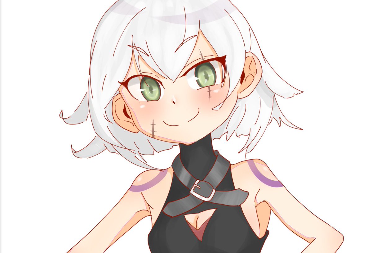 シュマザラシ No Twitter Fate Apocryphaのジャック ザ リッパー描いてみました ちょっと生意気そうなとこが可愛いキャラですよね Fateapocrypha Fate ジャックザリッパー 幼女 Illustration Art Illust Painting T Co Wrzrne4the