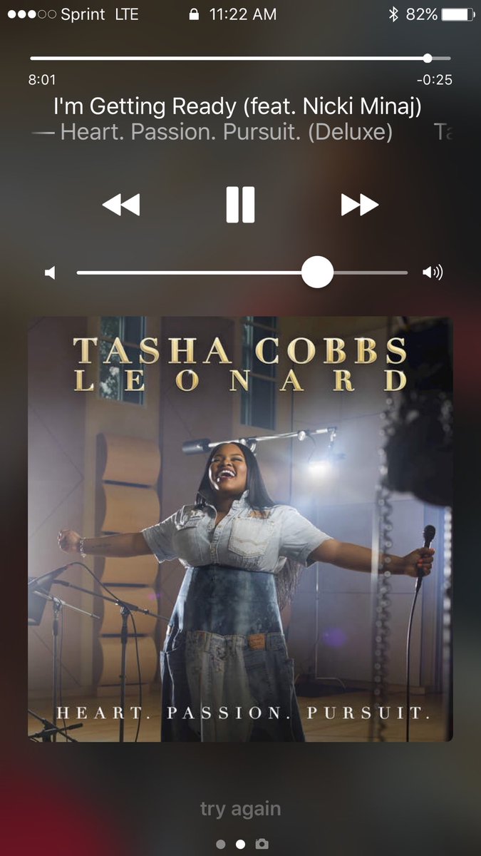 ShanMinaj_'s tweet photo. How I started out my morning. @tashacobbs vocals and @NICKIMINAJ verse just lifts me up #GetReadyforOverflow #ImGettingReady 🙏🏾🙌🏾 https://t.co/HdHLu7OW9I
