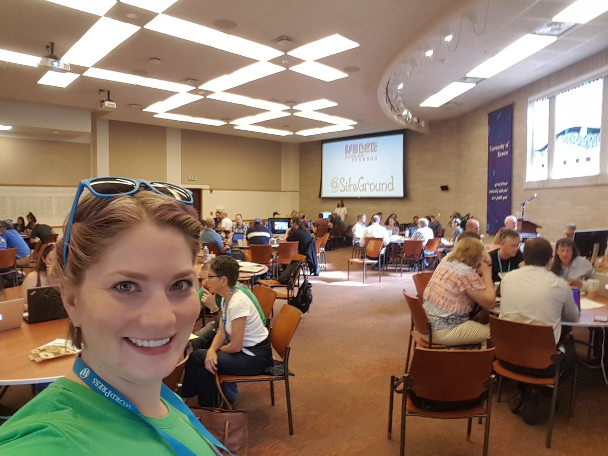 CopperLeah's tweet photo. workshops are in full swing at #wcdenver! Even a few #wpoutside https://t.co/CPW1INkAv0