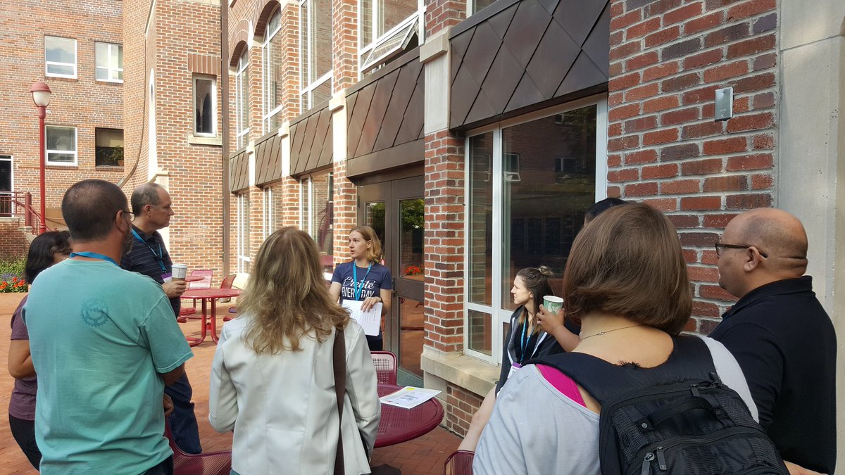 CopperLeah's tweet photo. workshops are in full swing at #wcdenver! Even a few #wpoutside https://t.co/CPW1INkAv0