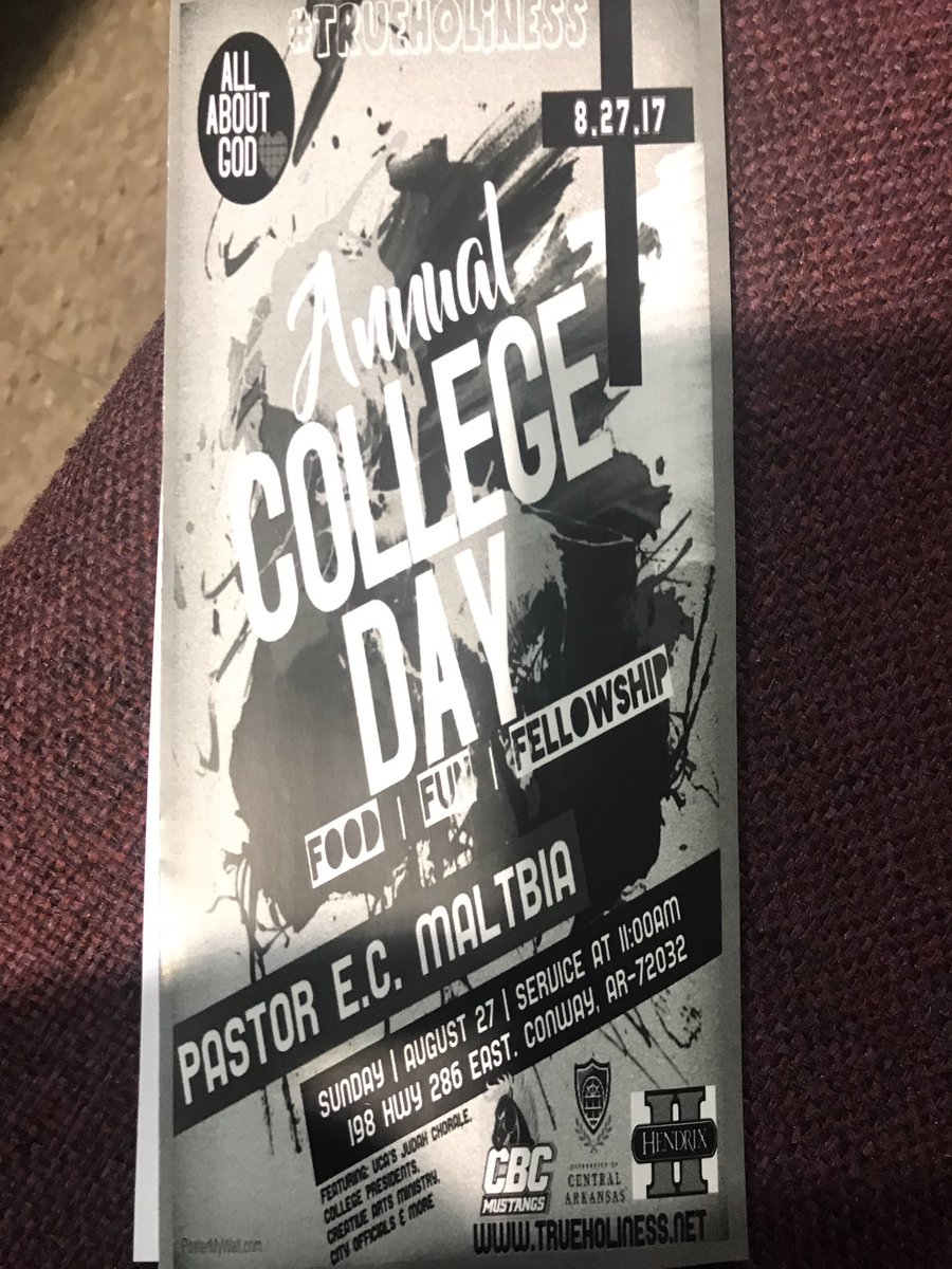 UCAPoliceDept's tweet photo. Come out and see us at True Holiness. #collegeday2017 #TRUEHOLiNESS https://t.co/iYhUNIP1Kr