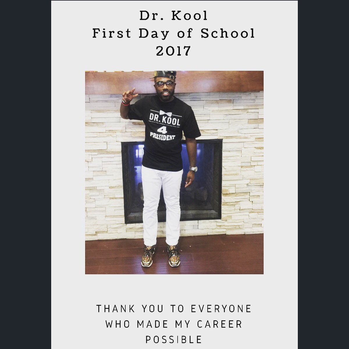 TheKoolestDoc's tweet photo. Excited 2 start my 11th year as an Educator Monday Morning! #KoolestPrincipal #DrKool https://t.co/07DoOl1h2L