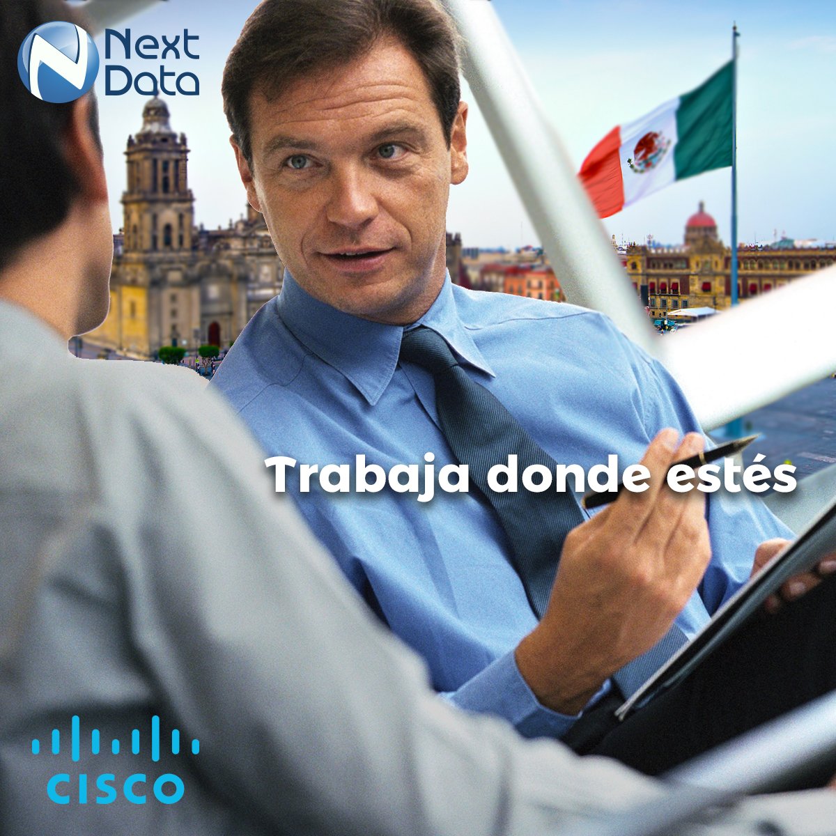 NextData's tweet photo. Comprometidos con el impulso tecnológico de las empresas en México, promovemos negocios rentables y productivos a través de la tecnología. https://t.co/826ki1ON5A