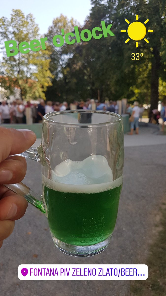 JozeSpiljak's tweet image. Beer o'clock #beer #beerfountain #Zalec #HomeTown