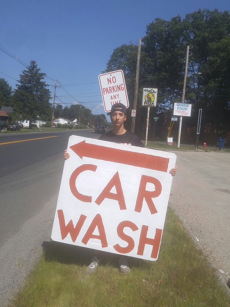 westfield2020's tweet photo. Come to gigi's for a carwash and bake sale 11-2 https://t.co/5JGbHwnDUh