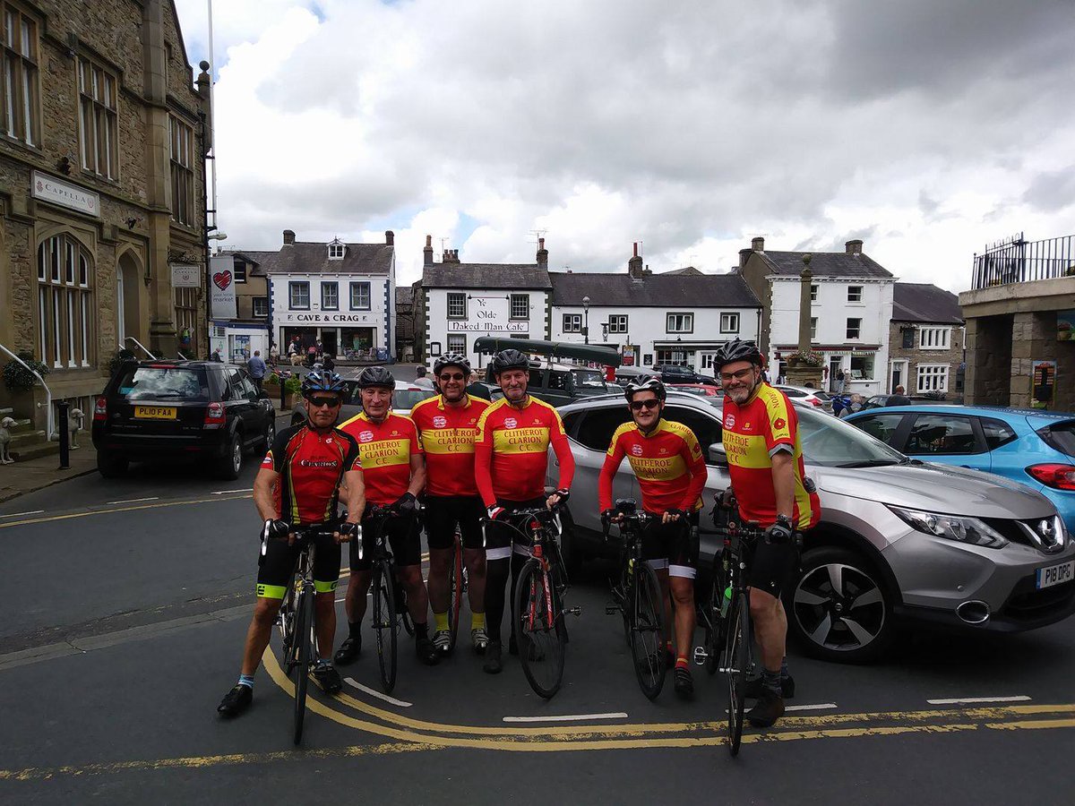 Settle became a Clarion hotspot yesterday with members of @ClitheroeCCC  <a href="/BuryClarion/">BuryClarion</a> and Barlick Clarion passing through.