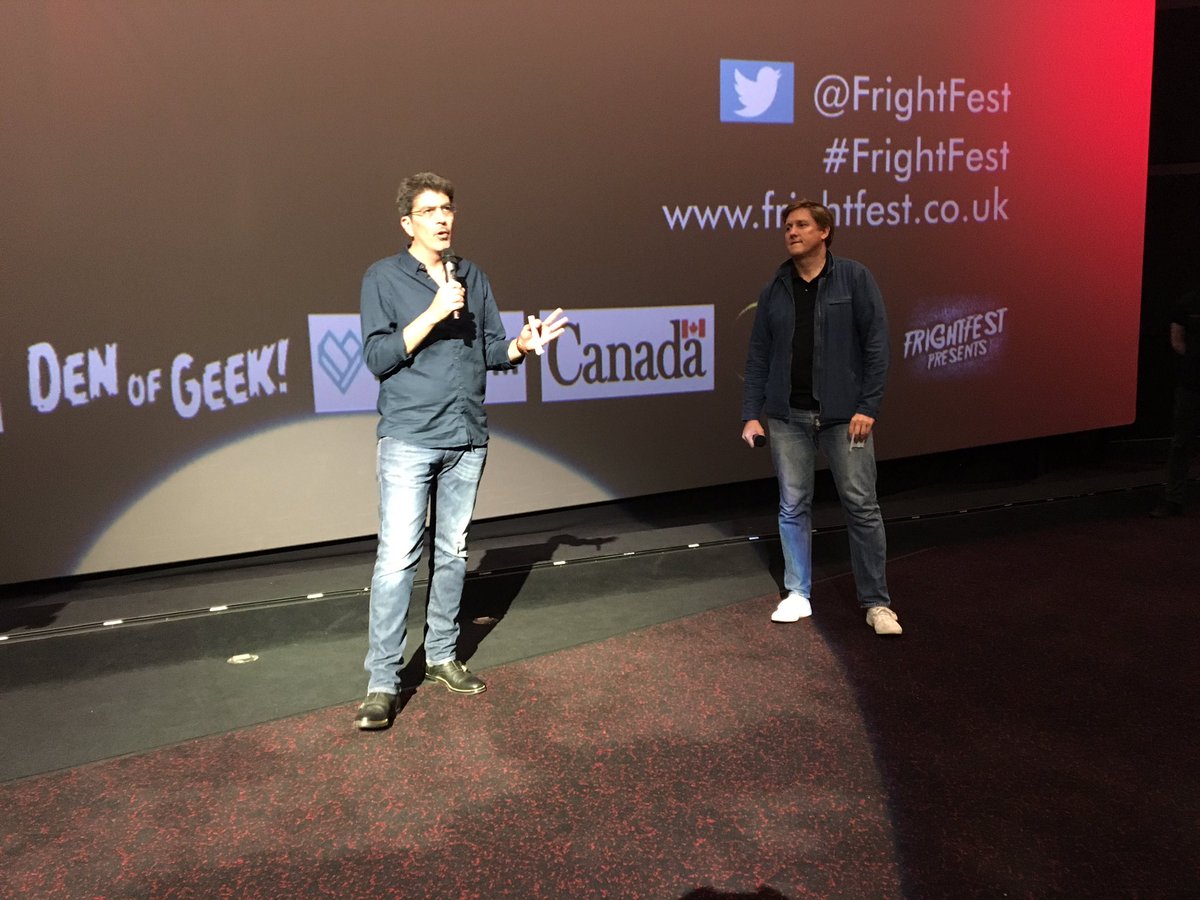 FrightFest's tweet photo. Before #TheVillainess we had the world's first look at promo footage from the upcoming film @CryptTheFilm #EnterTheCrypt #FrightFest https://t.co/g060UCeT6B