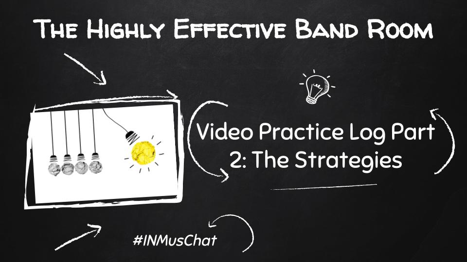 SamuelFritz's tweet photo. Hi all!  New Post - The Highly Effective Band Room: Video Practice Log Part 2 - The Strategies https://t.co/PQ6k5pPv6Y #MusEdChat #tLeadCG https://t.co/8EO8MwQCd4