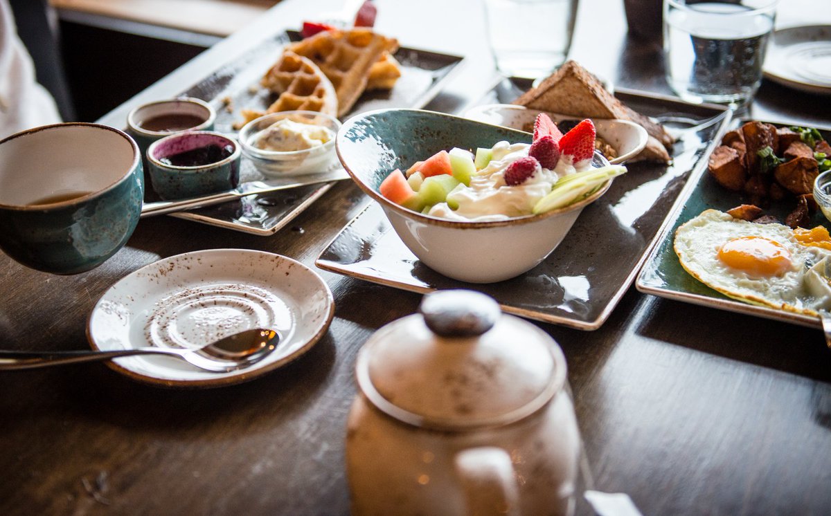 NitaLakeLodge's tweet photo. It's Sunday and you know what that means... #brunch ! Available today until 2pm at #aurarestaurant and #curelounge - join us on the patio! https://t.co/oAfZghZwYb