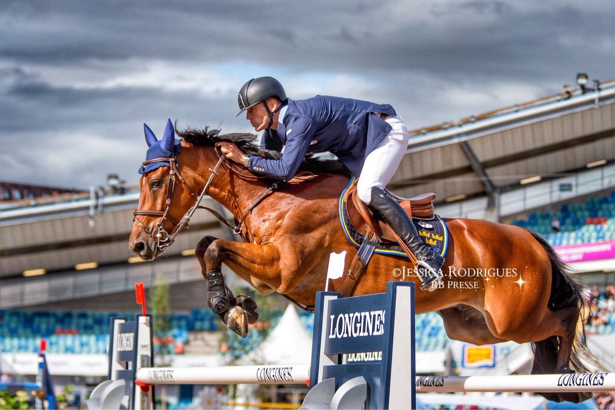JessiK_R's tweet photo. Le Suédois Peder Fredricson sacré Champion d'Europe de saut d'obstacles avec H&amp;M All In devant Harrie Smolders (NED) et Cian O'Connor (IRL) https://t.co/L9vj8vYNC7