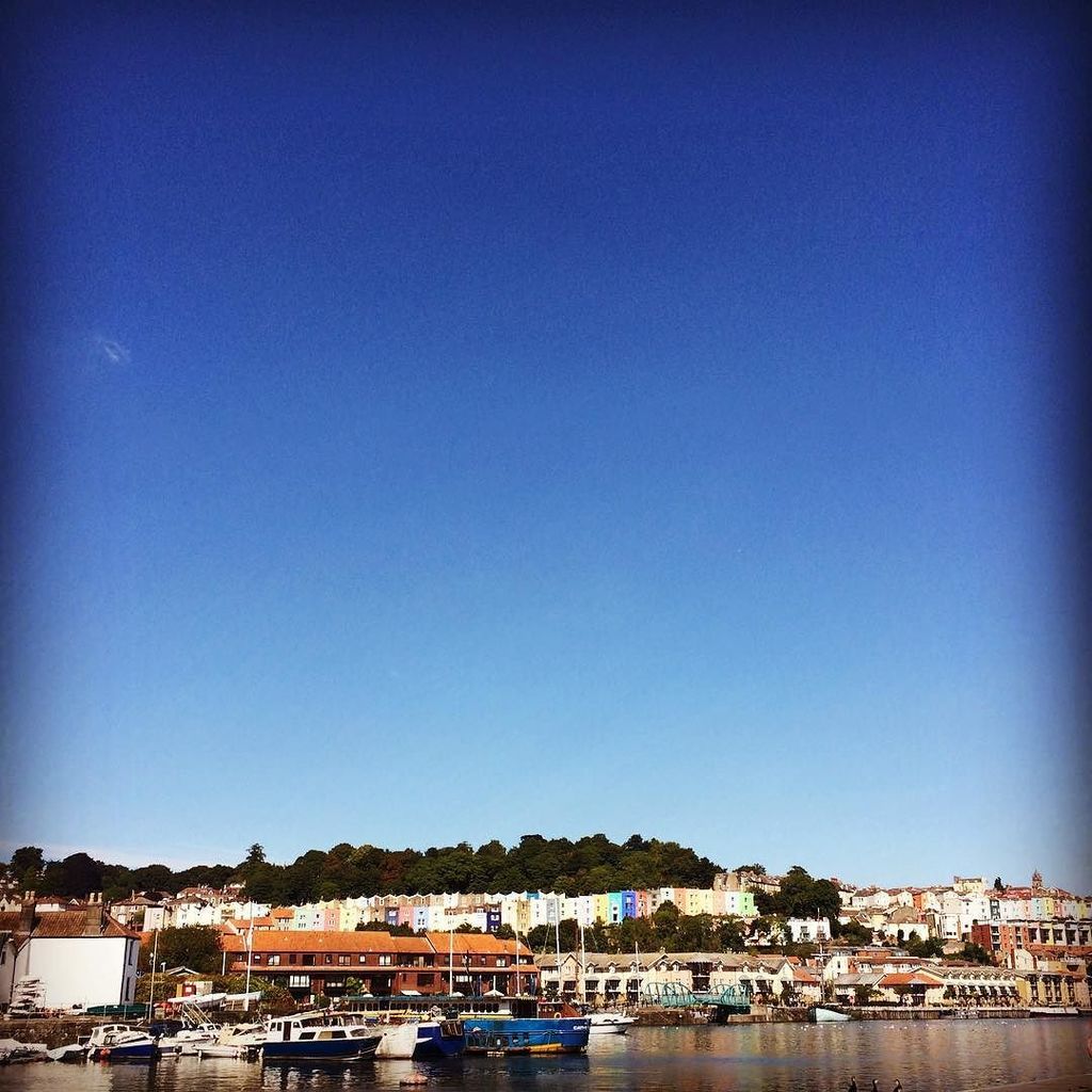 EmmaCBradshaw's tweet photo. Window shopping for houses around Bristol docks. Oh, to wake up to this view... #lovebristol #bankholiday #walkwit… https://t.co/UuaSdMpLhW https://t.co/EFkdasoPRP