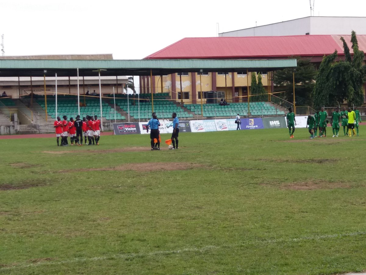 RemitaC3's tweet photo. @IHSTowers @vconnectnigeria Full time! 

@IHSTowers 0:0 @vconnectnigeria 

We go straight into penalty kicks to decide the winner of #2017RC3. https://t.co/Me4xUOcMzs