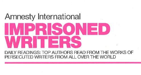 Amazing readers <a href="/edbookfest/">Edinburgh International Book Festival</a> #ImprisonedWriters today. Thank you all.