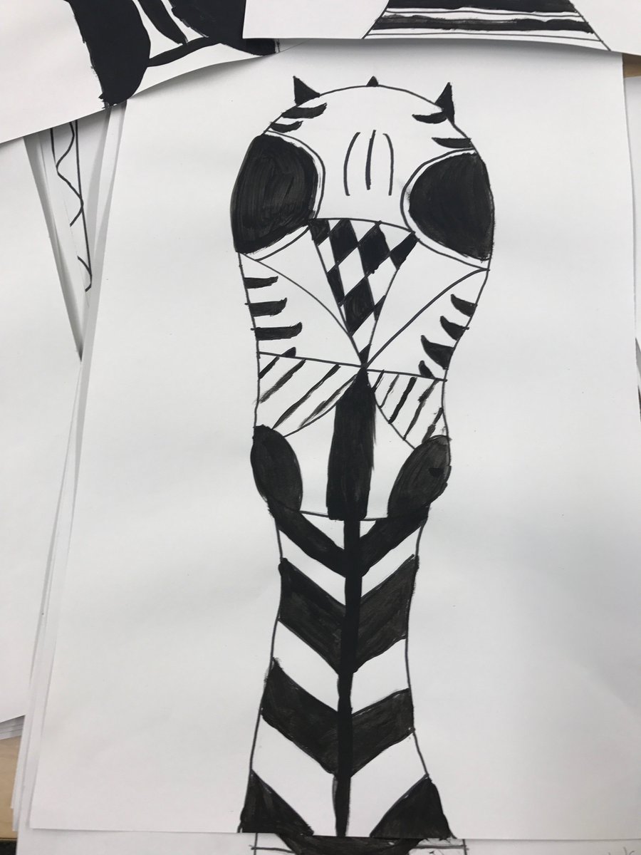 MsWiningArt's tweet photo. Fifth grade zebra project is moving along with amazing style! https://t.co/zNFNhaQiYT