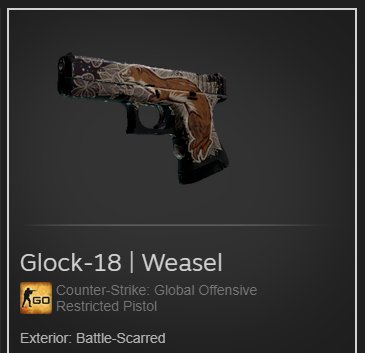 TheDaniel3131's tweet photo. 🎁Glock-18 | Weasel GA🎁

TO WIN:
 ★RT + Like
 ★Follow Me + Tag 2 Friends
 ★Subs : https://t.co/T9d1U8Nlzg (proof)

ENDS 24 HRS
#CSGOgiveaway https://t.co/8qwTfG7F3z